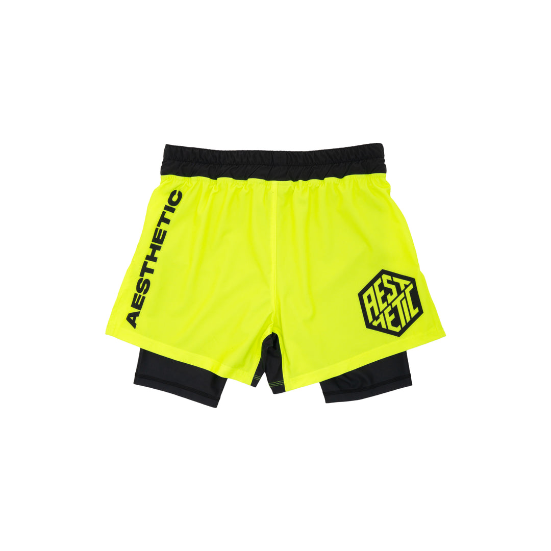 Fluro 2-in-1 Hybrid Shorts