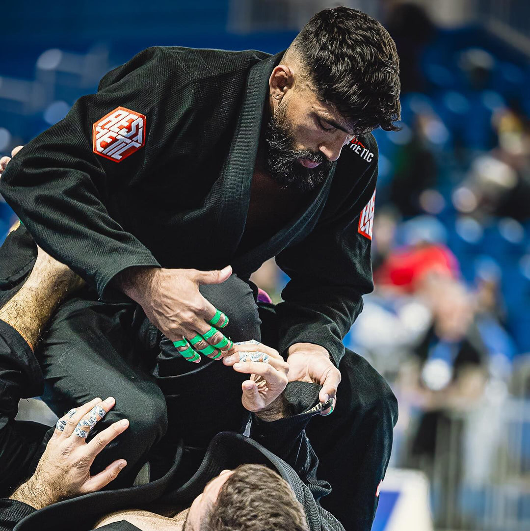 The Alpha + Kimono (Black/Vermillion)