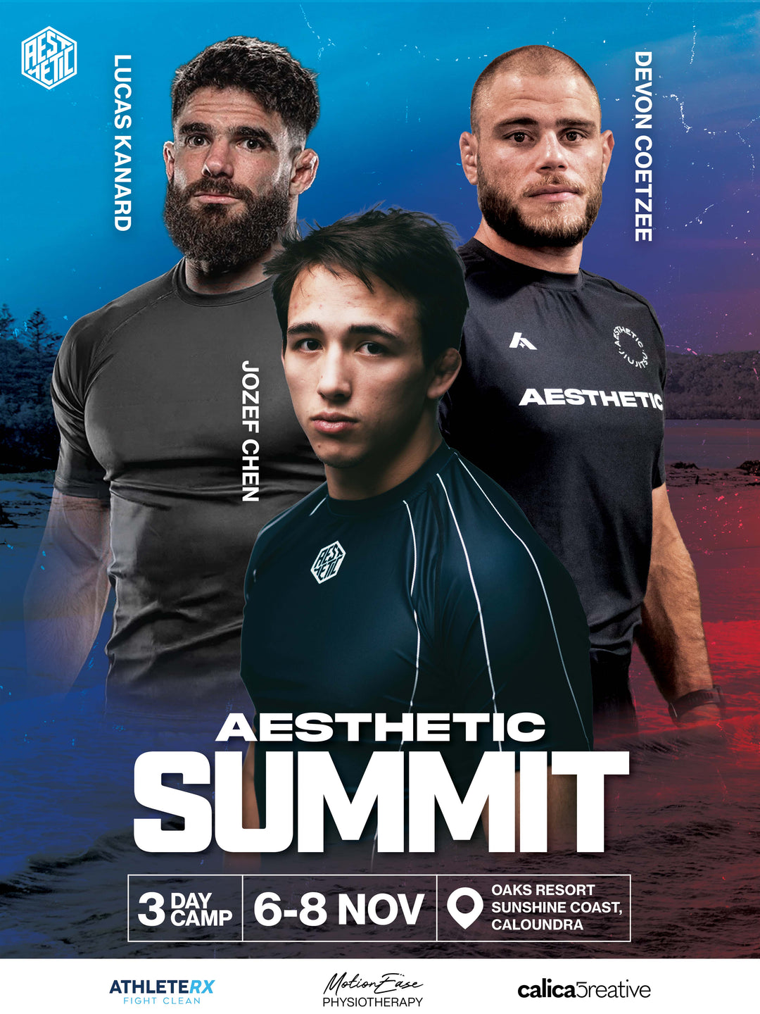 Picture of the 3 guest coaches