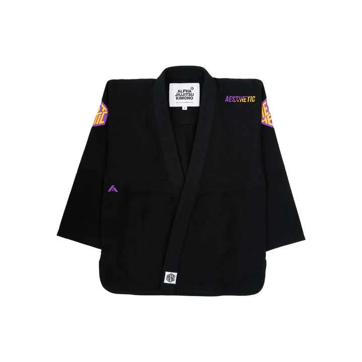 The Alpha + Kimono (Black/Purple)