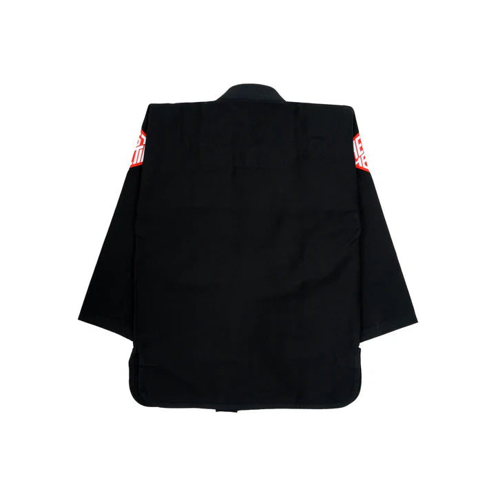 The Alpha + Kimono (Black/Vermillion)