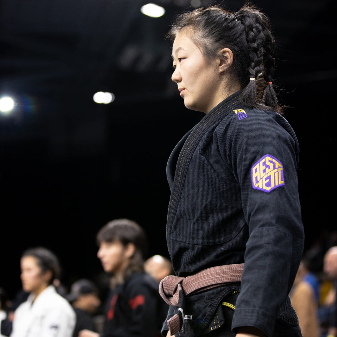 The Alpha + Kimono (Black/Purple)