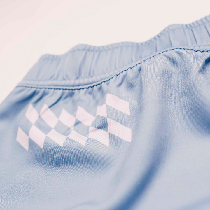 AESTHETIC Axis Combat Shorts - Steel Grey - close up - Aesthetic Australia