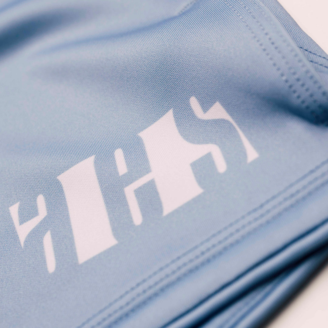 AESTHETIC Axis Combat Shorts - Steel Grey - side details - Aesthetic Australia