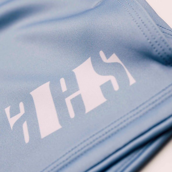 AESTHETIC Axis Combat Shorts - Steel Grey - side details - Aesthetic Australia