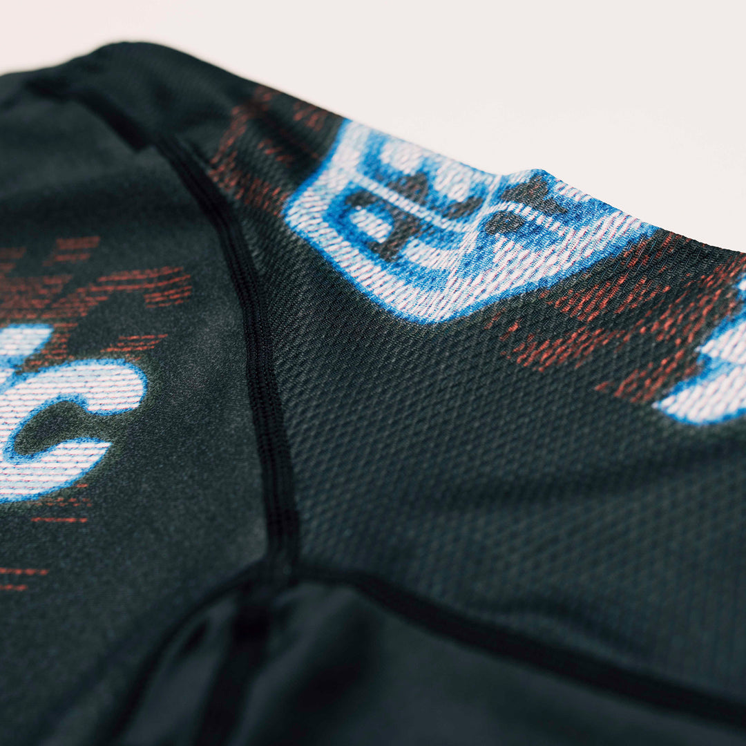 AESTHETIC Axis XPLR Short Sleeve Rashguard - Synth sleeve details - Aesthetic Australia