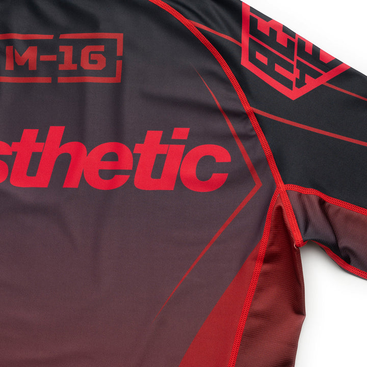 'Crimson' ADCC 2026 Declan Moody Short Sleeve Rashguard