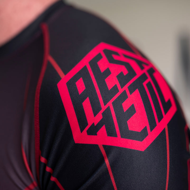 'Crimson' ADCC 2026 Declan Moody Short Sleeve Rashguard