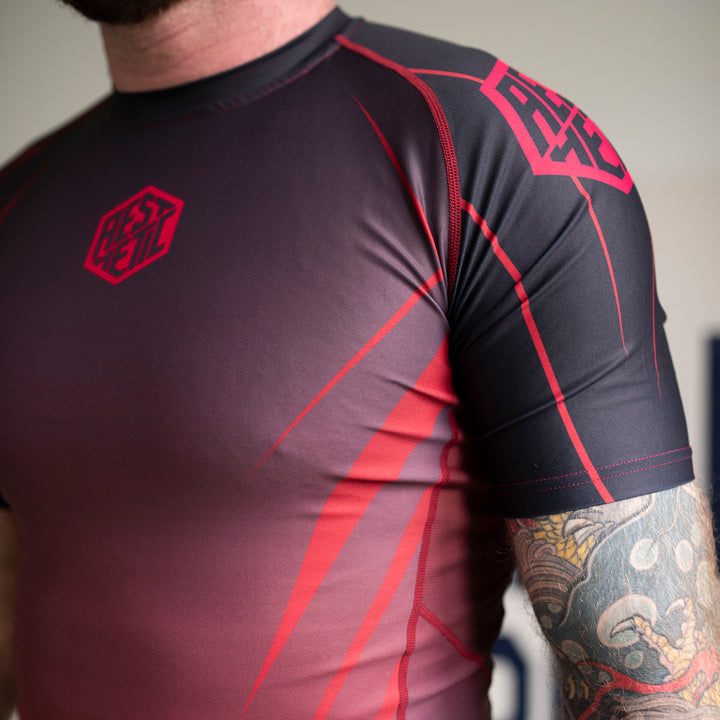 'Crimson' ADCC 2026 Declan Moody Short Sleeve Rashguard