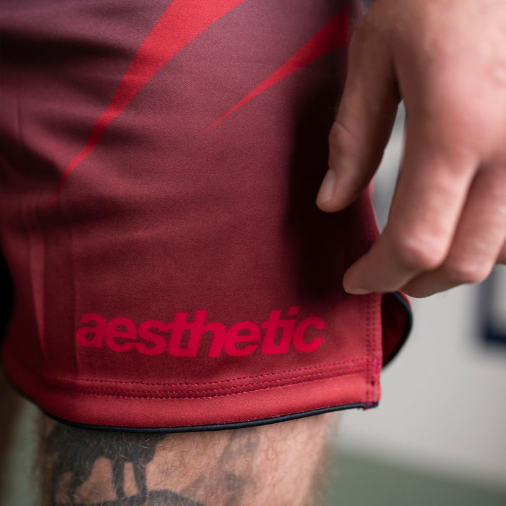 'Crimson' ADCC 2026 Declan Moody Combat Shorts