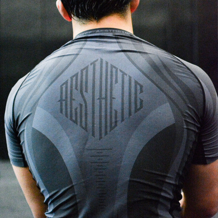 'Midnight' Jozef Chen Short Sleeve Rashguard