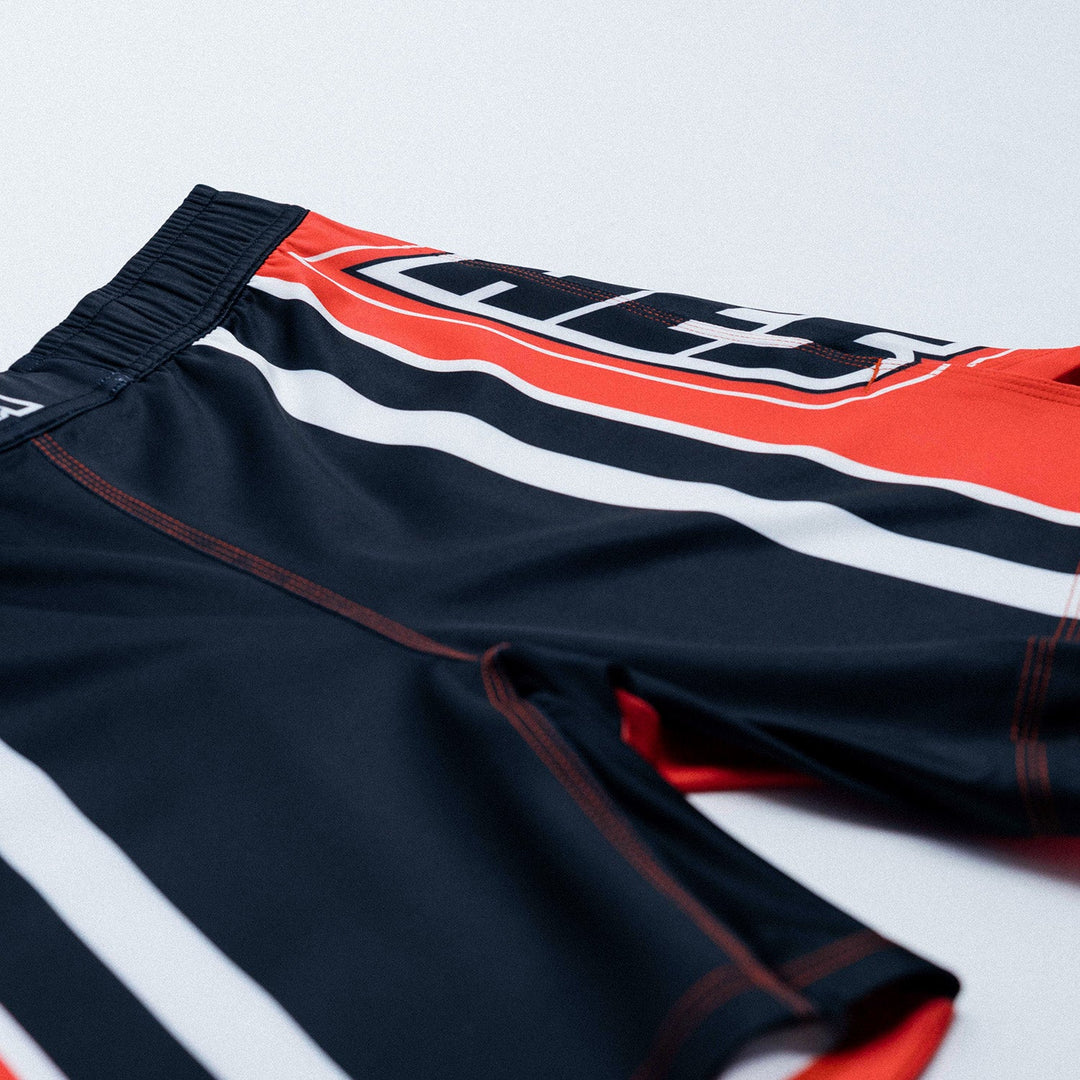 'Moto' Combat Shorts (Red)
