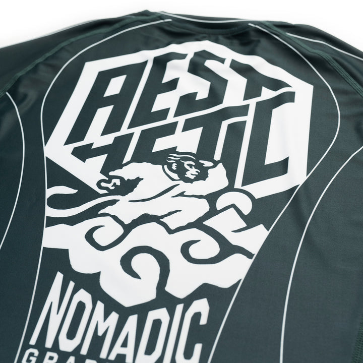 'Petrol Blue' ADCC 2026 Jozef Chen Short Sleeve Rashguard