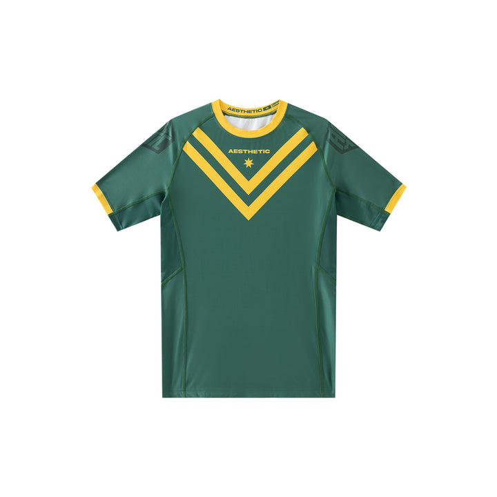 Australia Short Sleeve Rashguard