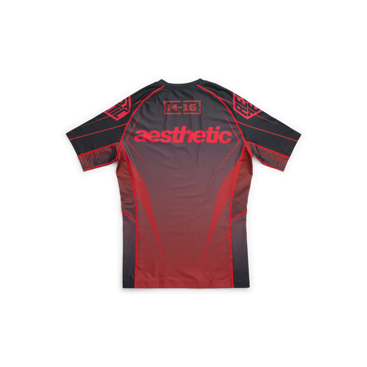 'Crimson' ADCC 2026 Declan Moody Short Sleeve Rashguard