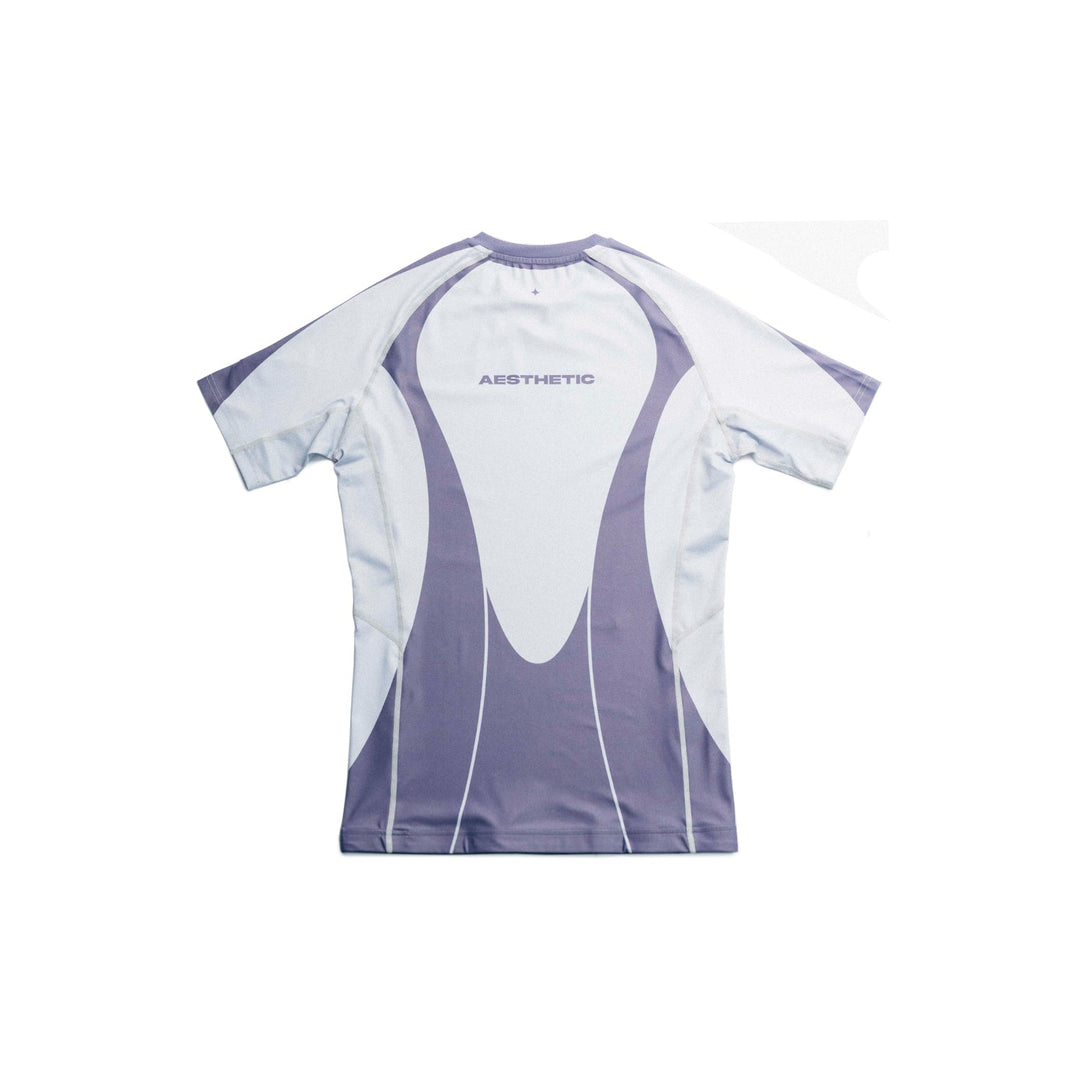 Youth Motion Short Sleeve Rashguard (Deep Mauve)