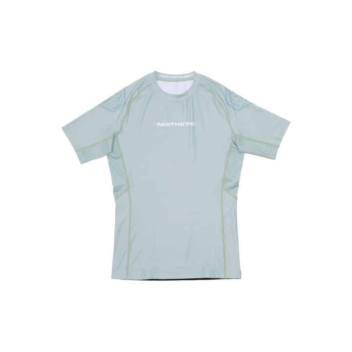 Pastel Mint Short Sleeve Rashguard