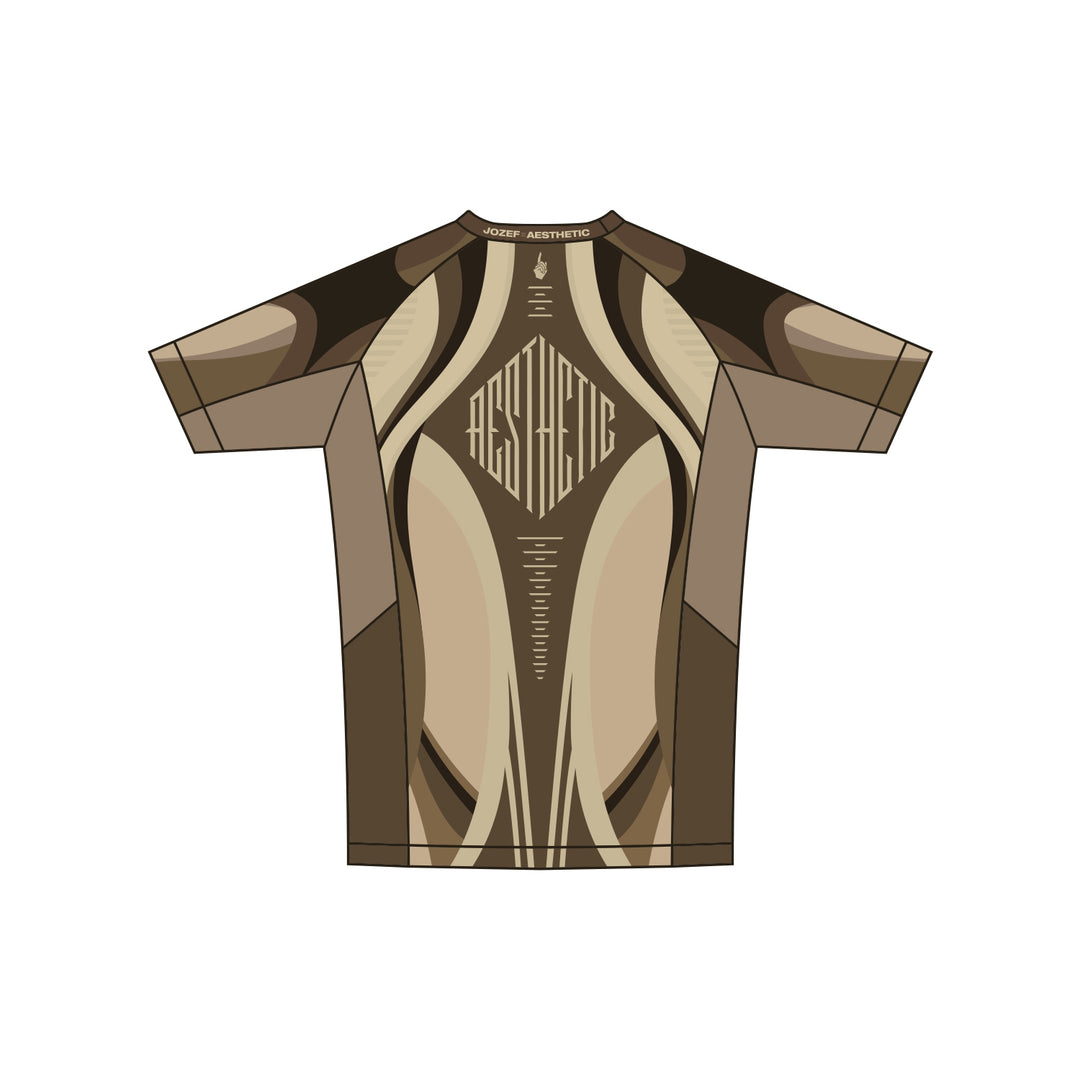 Pre-Order: 'Sand' Jozef Chen Short Sleeve Rashguard