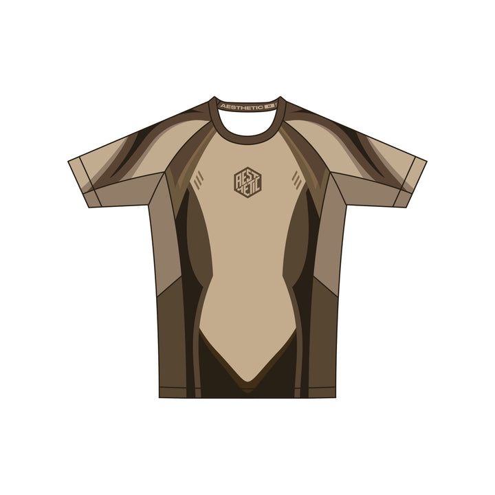 Pre-Order: 'Sand' Jozef Chen Short Sleeve Rashguard