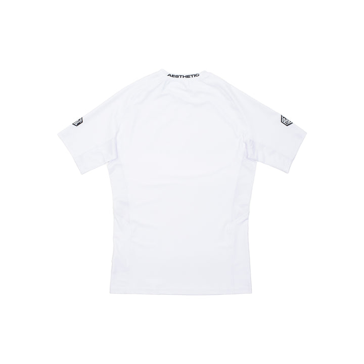 Uniform Short Sleeve Rashguard (White)