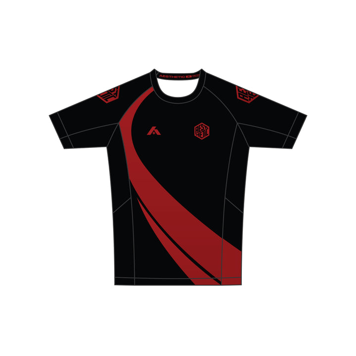 Pre-Order: 'Union' Owen Jones Short Sleeve Rashguard (Black)