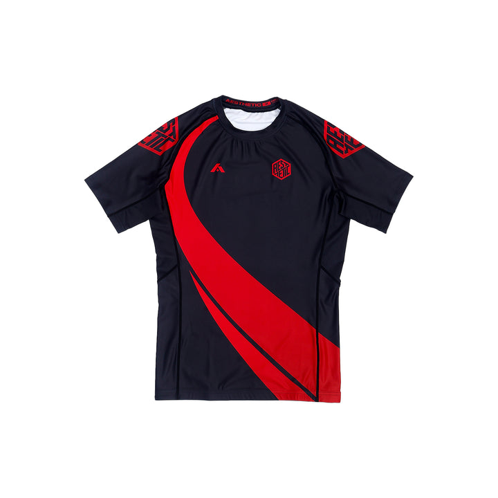 'Union' Owen Jones Short Sleeve Rashguard (Black)