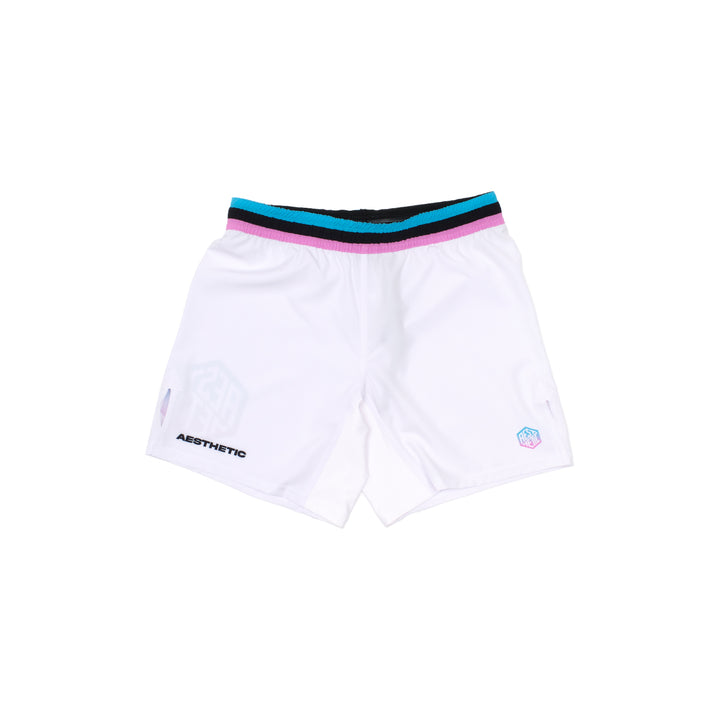 Youth 'Miami' Grappling Shorts (White)