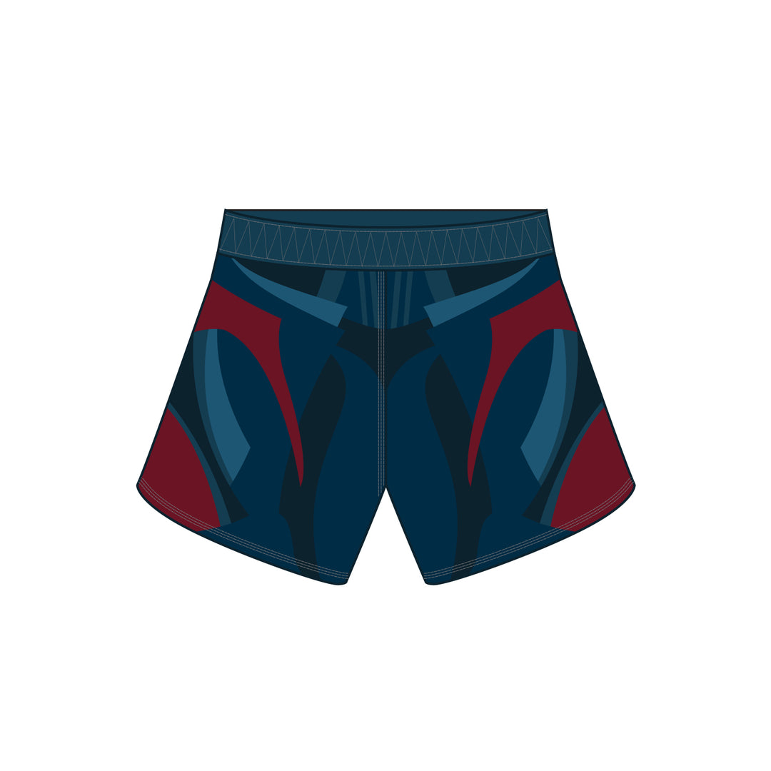 Pre-Order: 'Prussian Blue' Jozef Chen Combat Shorts