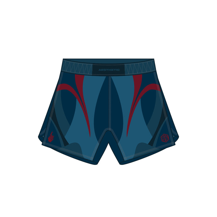 Pre-Order: 'Prussian Blue' Jozef Chen Combat Shorts