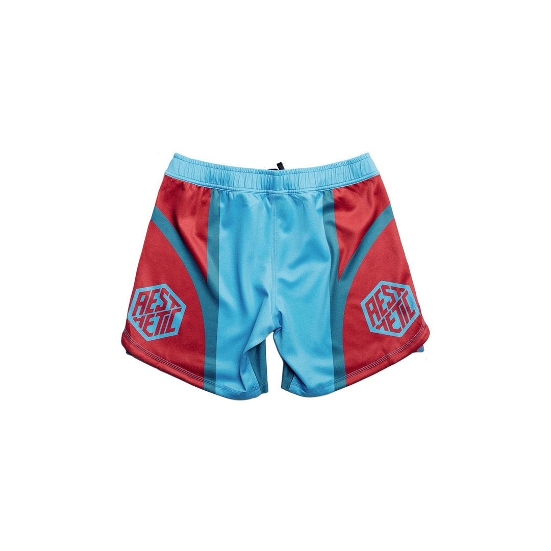 Youth Cross Combat Shorts (Maroon)