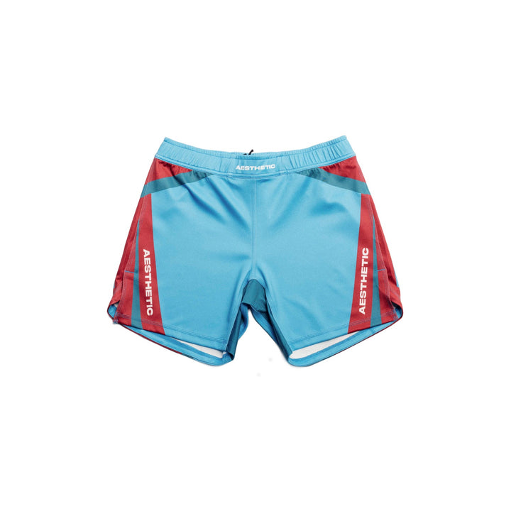 Youth Cross Combat Shorts (Maroon)